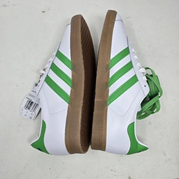 New Adidas Gazelle Men Size 8 Seattle Sounders White Semi Solar Slime Gum  IG6434